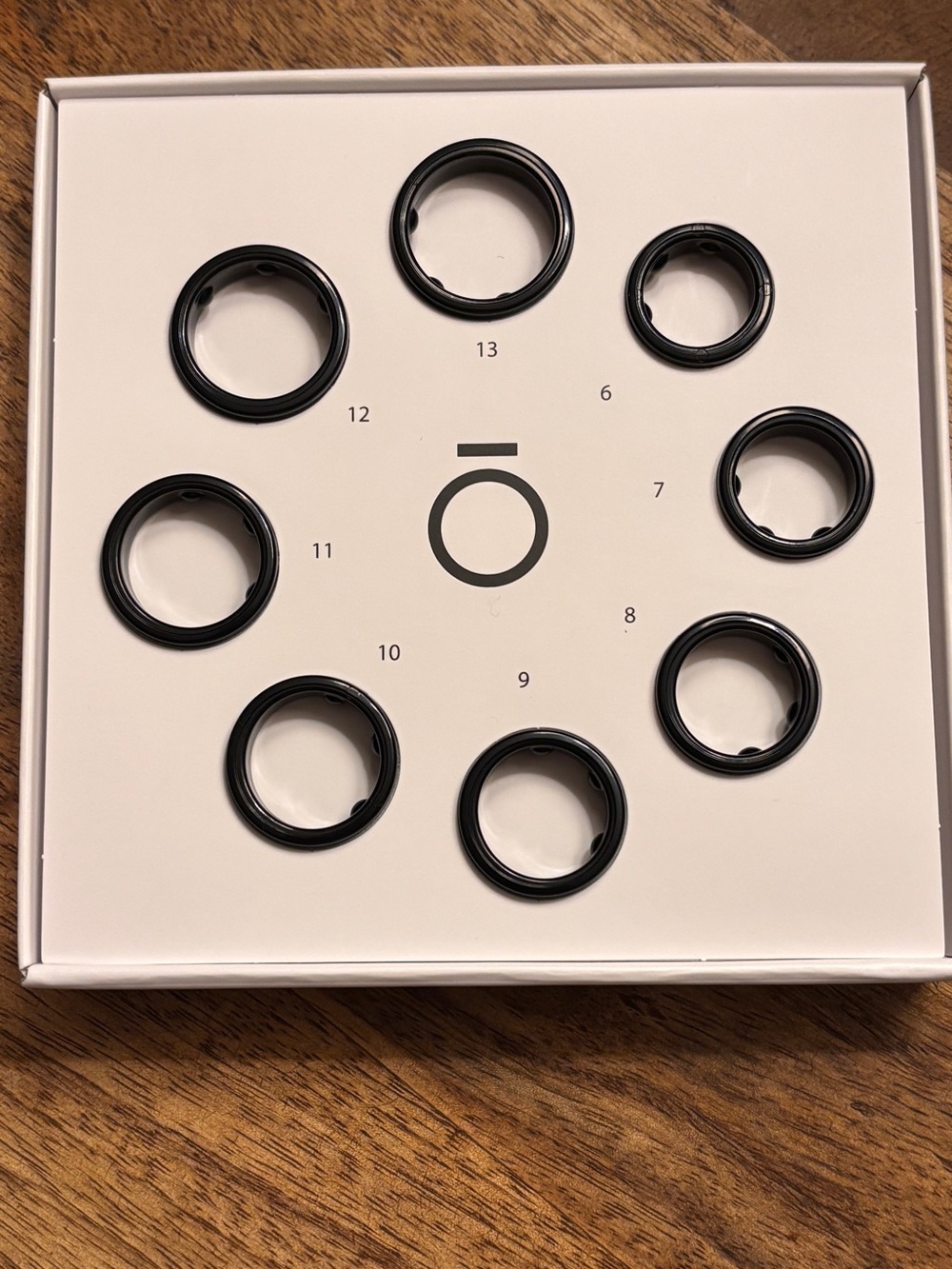 Oura Black Sizing Ring Set (Multiple Sizes) Oura Ring 3